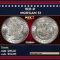 1921-p Morgan Dollar $1 Grades ms64+