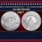 Bald Eagle & Capitol Style - 1 oz Silver Round Round
