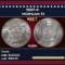 1897-p Morgan Dollar $1 Grades ms65+