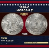 1898-o Morgan Dollar $1 Grades ms65