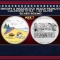 Snoopy & Woodstock Beach Peanuts Colorized Style - 1 oz Silver Round Round