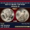 1927-d Peace Dollar Near Top Pop $1 ms66 SEGS
