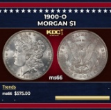 1900-o Morgan Dollar $1 Grades ms66