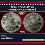 1983-p Olympics Modern Commem Dollar $1 ms70 SEGS