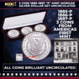 3 Coin 1885-1887 