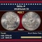1904-p Morgan Dollar $1 Grades ms63+