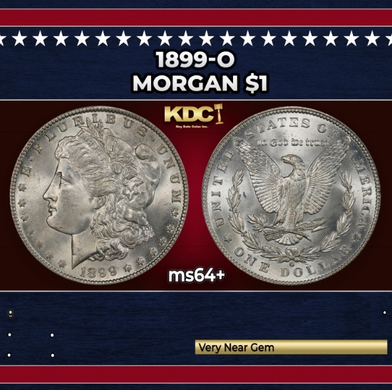1899-o Morgan Dollar $1 Grades ms64+