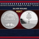 2023 Niue $2 Muhammad Ali Rumble in the Jungle Coin - 1 oz Silver Round Round