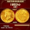 1853-o Gold Dollar $1 ms64 SEGS