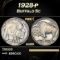 1928-p Buffalo Nickel 5c Grades ms66