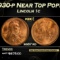 1930-p Lincoln Cent Near Top Pop! 1c ms67 rd SEGS