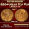 1926-p Lincoln Cent Near Top Pop! 1c ms67 rd SEGS