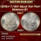 1878-p 7/8tf Morgan Dollar Near Top Pop! $1 ms65+ SEGS
