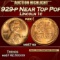 1929-p Lincoln Cent Near Top Pop! 1c ms67 rd SEGS