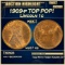 1909-p Lincoln Cent TOP POP! 1c ms67 rb SEGS