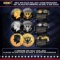 1964 JFK Half Dollar 3 Coin Enhanced Set, Black Ruthenium, Silver, & 24K Gold Other Toy