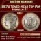 1887-s Morgan Dollar Toned Near Top Pop $1 ms66+ SEGS