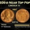1936-d Lincoln Cent Near Top Pop 1c ms67 rd SEGS