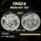 1942-s Mercury Dime 10c ms67 fsb SEGS
