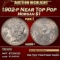 1902-p Morgan Dollar Near Top Pop $1 ms66+ SEGS