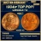 1934-p Lincoln Cent TOP POP! 1c ms68 rd SEGS