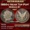 1880-o Morgan Dollar Near Top Pop! $1 ms64+ DMPL SEGS
