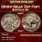 1916-p Buffalo Nickel Near Top Pop! 5c ms67+ SEGS