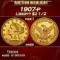 1907-p Gold Liberty Quarter Eagle $2 1/2 ms66 SEGS