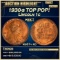 1930-s Lincoln Cent TOP POP! 1c ms67+ rd SEGS