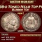 1898-o Barber Dime Toned Near Top Pop 10c ms66+ SEGS