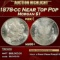 1878-cc Morgan Dollar Near Top Pop $1 ms66+ SEGS