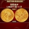 1854-p Gold Liberty Quarter Eagle $2 1/2 ms62 USCG