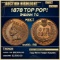 1878 Indian Cent TOP POP! 1c ms66+ RB SEGS