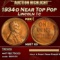 1934-d Lincoln Cent Near Top Pop 1c ms67 rd SEGS