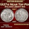 1937-s Walking Liberty Half Dollar Near Top Pop 50c ms67 SEGS