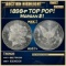 1898-p Morgan Dollar TOP POP! $1 ms67+ SEGS