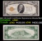 1928 $10 Gold Certificate Signatures Woods/Mellon Grades xf
