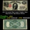 1917 $1 Large Size Legal Tender Note Grades vf+ Signatures Speelman/White