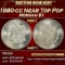 1880-cc Morgan Dollar Near Top Pop $1 ms67+ SEGS