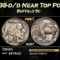 1938-d/d Buffalo Nickel Near Top Pop 5c ms67 SEGS