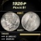 1926-p Peace Dollar $1 ms65+ SEGS