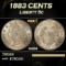 1883 CENTS Liberty Nickel 5c Grades ms64