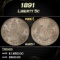 1891 Liberty Nickel 5c ms65+ SEGS