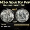 1943-d Walking Liberty Half Dollar Near Top Pop 50c ms67 SEGS