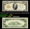 1928 $10 Gold Certificate Signatures Woods/Mellon Grades xf