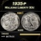 1935-p Walking Liberty Half Dollar 50c Grades ms66
