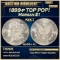1899-p Morgan Dollar TOP POP! $1 ms66+ pl SEGS