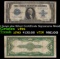 1923 $1 large size Silver Certificate Grades vf+ Signatures Woods/White