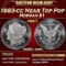 1883-cc Morgan Dollar Near Top Pop $1 ms66+ dmpl SEGS