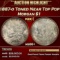 1887-o Morgan Dollar Toned Near Top Pop $1 ms66+ SEGS